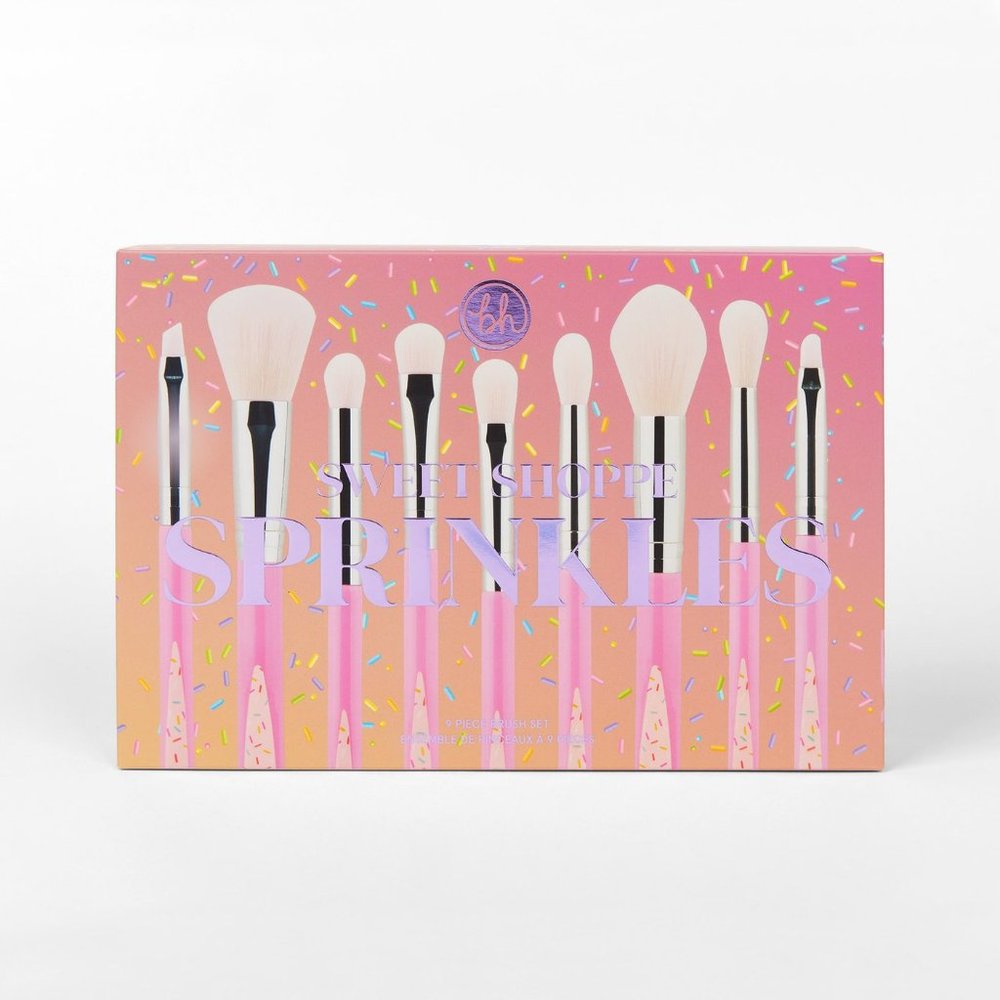 bh cosmetics Sweet Shoppe Sprinkles 9 Piece Brush